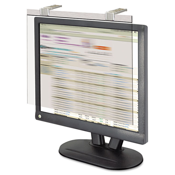 LCD Protect Privacy Antiglare Deluxe Filter, 19"-20" LCD, Silver