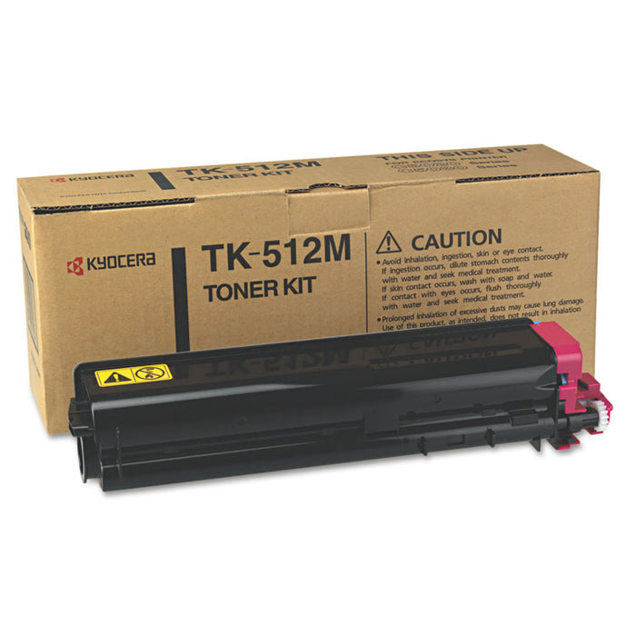 TK512M Toner, 8000 Page-Yield, Magenta