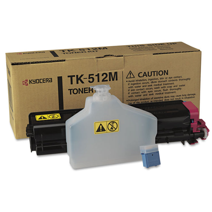 TK512M Toner, 8000 Page-Yield, Magenta