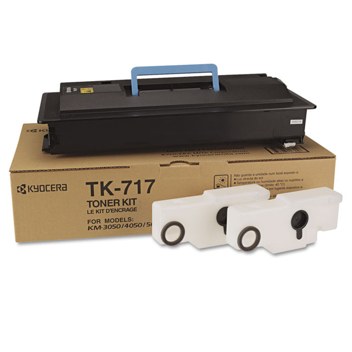 TK717 Toner, 34000 Page-Yield, Black