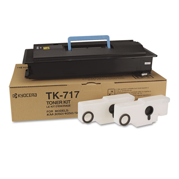 TK717 Toner, 34000 Page-Yield, Black