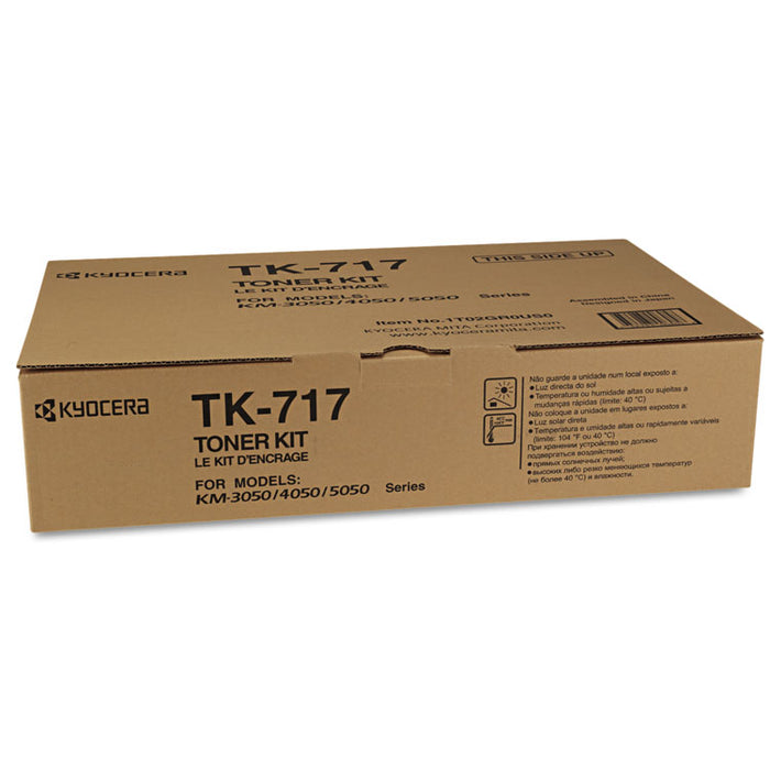 TK717 Toner, 34000 Page-Yield, Black