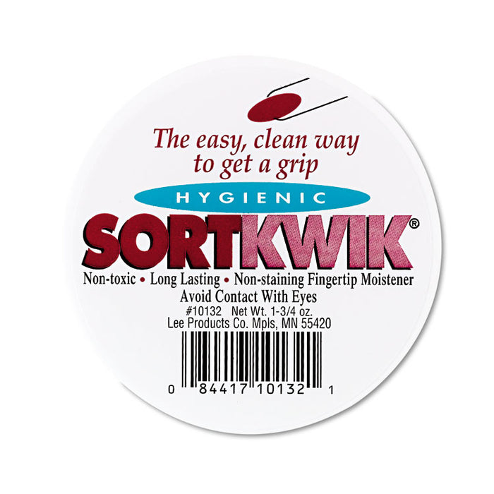 Sortkwik Fingertip Moisteners, 1 3/4 oz, Pink, 2/Pack