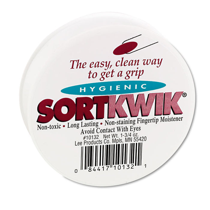 Sortkwik Fingertip Moisteners, 1 3/4 oz, Pink, 2/Pack