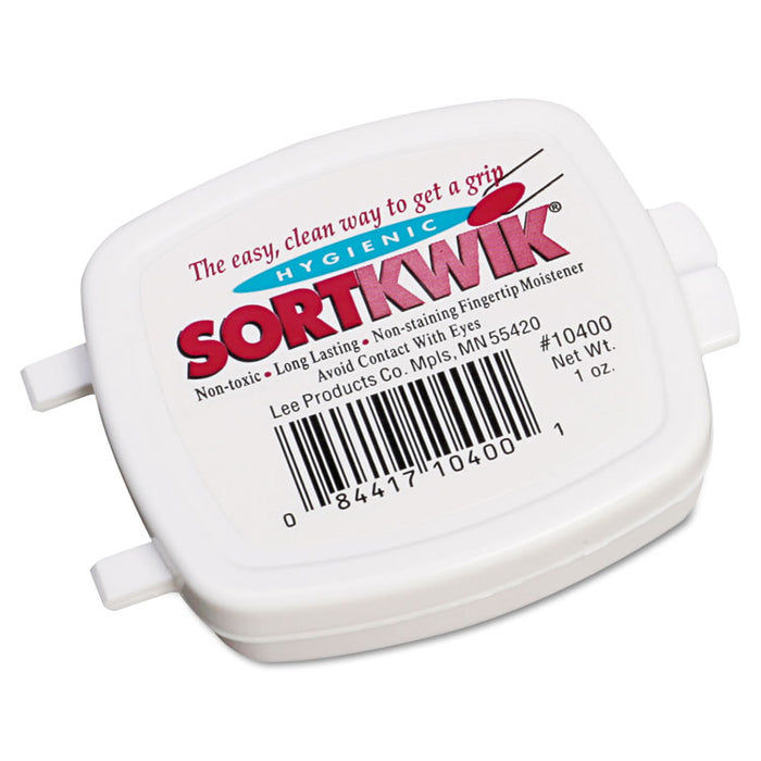 Sortkwik Fingertip Moisteners, 1 oz, Pink