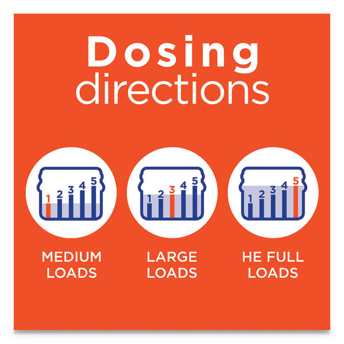 Liquid Tide Laundry Detergent, 32 Loads, 46 oz Bottle, 6/Carton