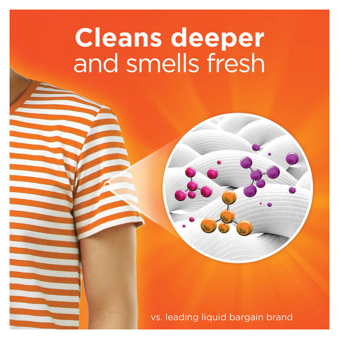 Pods, Laundry Detergent, Spring Meadow, 35/Pack, 4 Packs/Carton