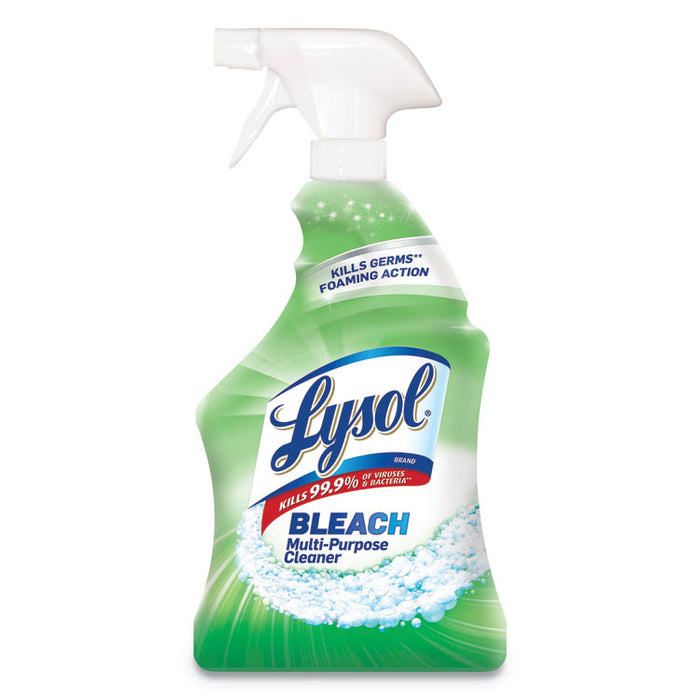 Multi-Purpose Cleaner with Bleach, 32oz Spray Bottle, 12/Carton