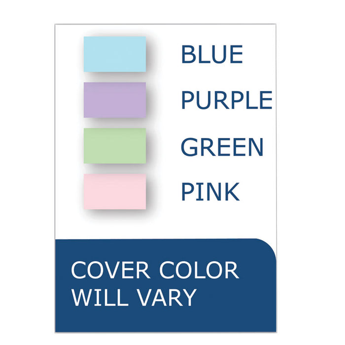 Lifenotes Notebook, 1 Subject, Medium/College Rule, Assorted Color Covers, 7 x 5, 80 Sheets, 4/Pack