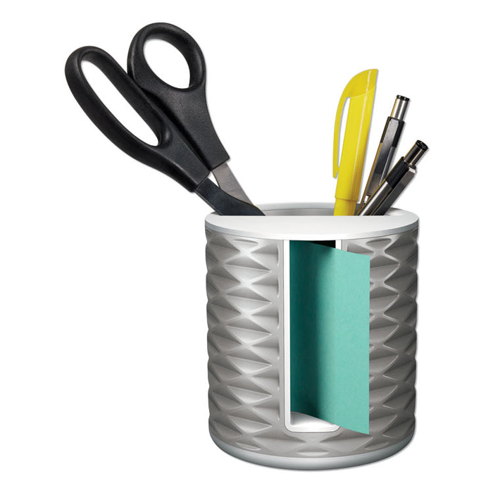 Vertical Pop-up Note Dispenser, For 3 x 3 Pads, White