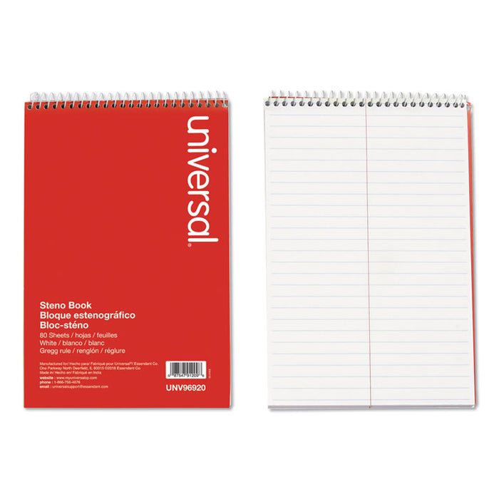 Steno Books, Gregg Rule, 6 x 9, White, 80 Sheets