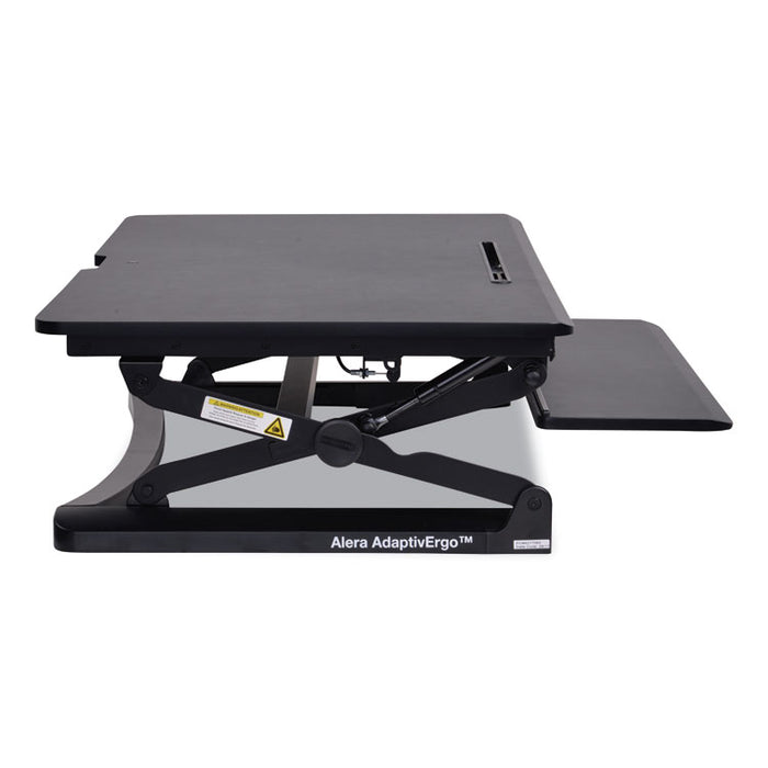 AdaptivErgo Sit-Stand Lifting Workstation, 35.12w x 31.10d x 19.69h,Black