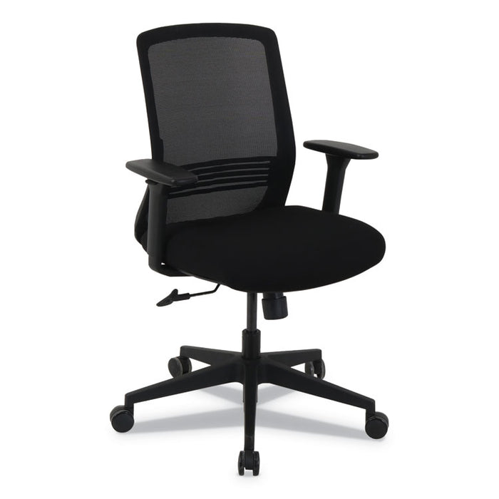 kathy ireland OFFICE by Alera Resolute Series Mesh Office Chair, Supports up to 275 lbs., Black Seat/Back, Black Base