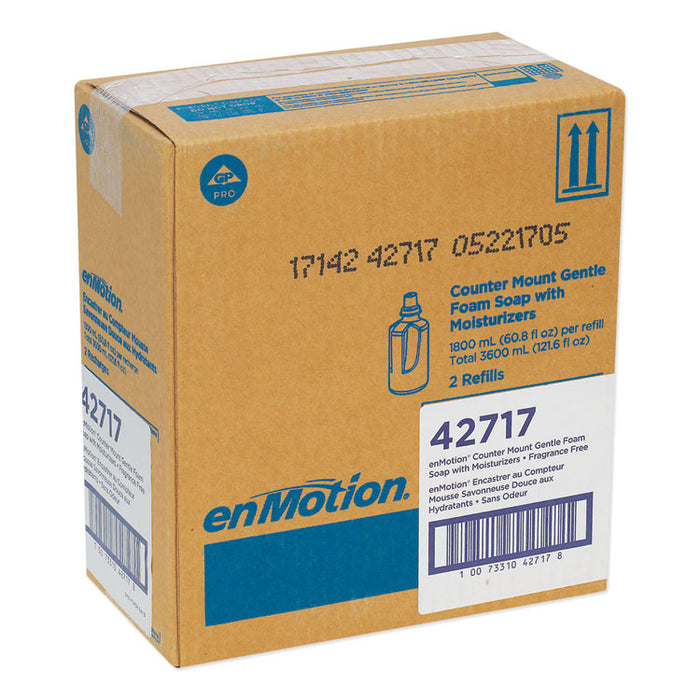 GP enMotion® Counter Mount Soap Refill, 1800 mL, Fragrance-Free, 2/Carton