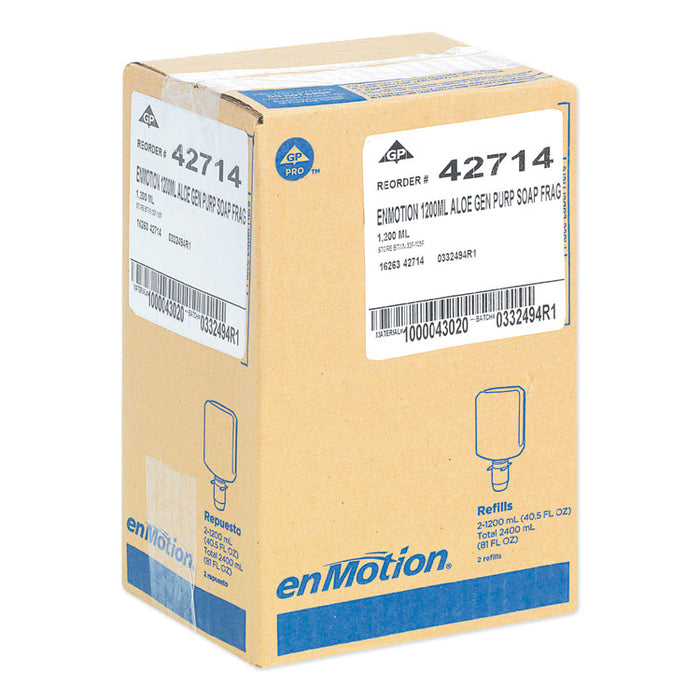 GP enMotion Automated Touchless Soap Refill, 1200 mL, Unscented, 2/Carton