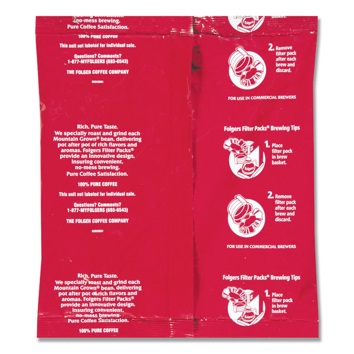Coffee Filter Packs, Special Roast, 0.8 oz, 40/Carton