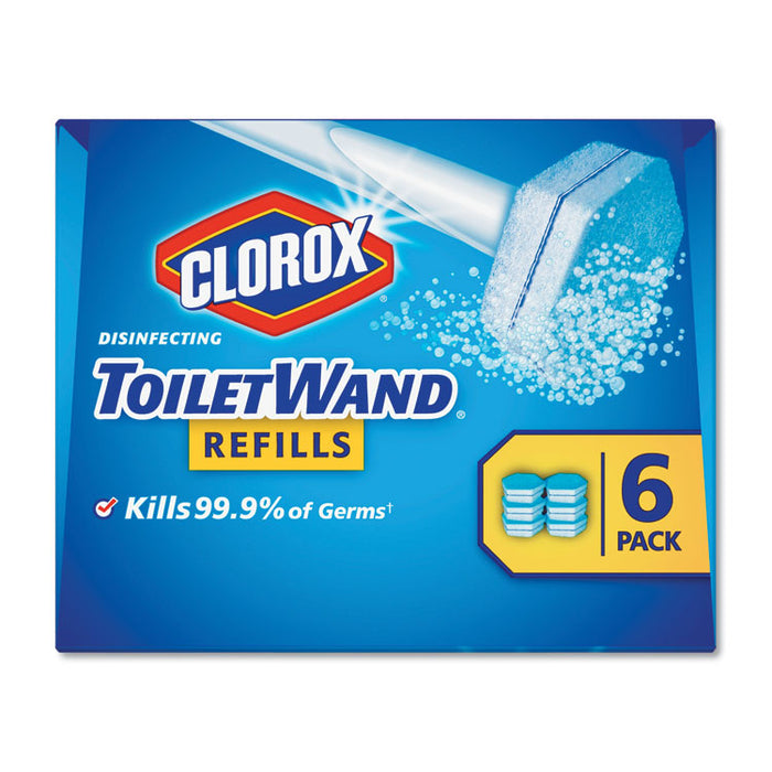Disinfecting ToiletWand Refill Heads, 6/Pack, 8/Carton