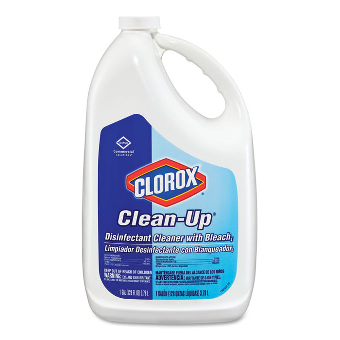 Clorox Pro Clorox Clean-up, Fresh Scent, 128 oz Refill Bottle, 4/Carton