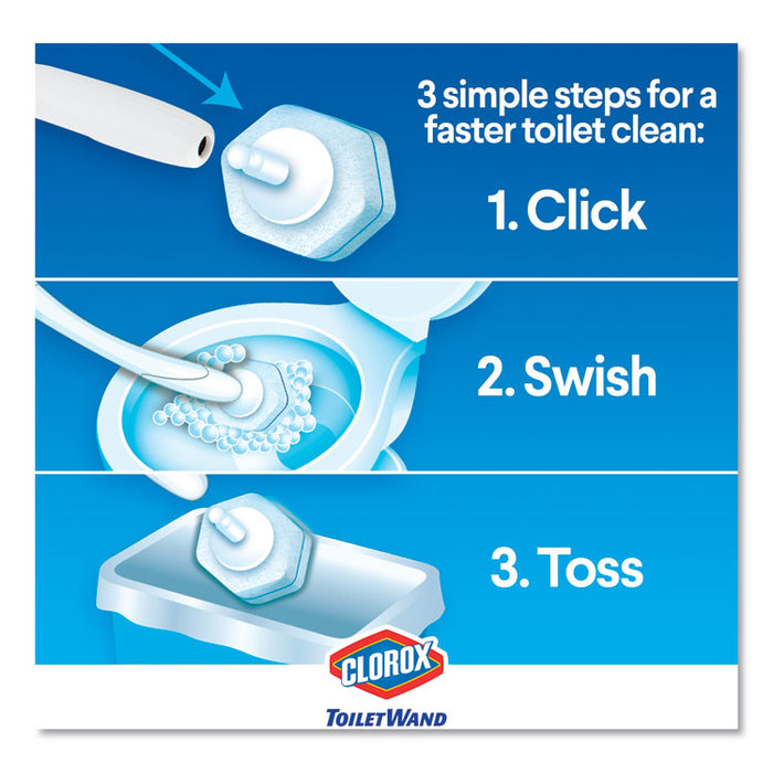 Disinfecting ToiletWand Refill Heads, 6/Pack