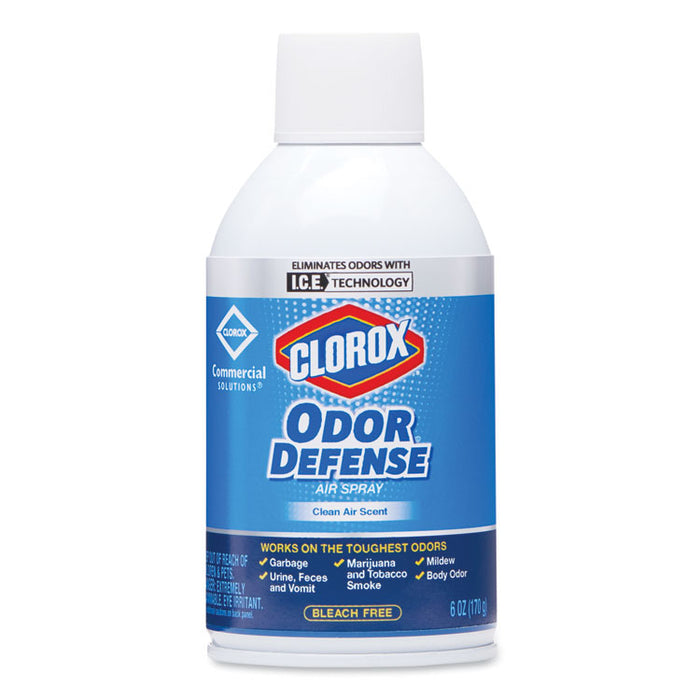 Commercial Solutions Odor Defense Wall Mount Refill, Clean Air Scent, 6 oz