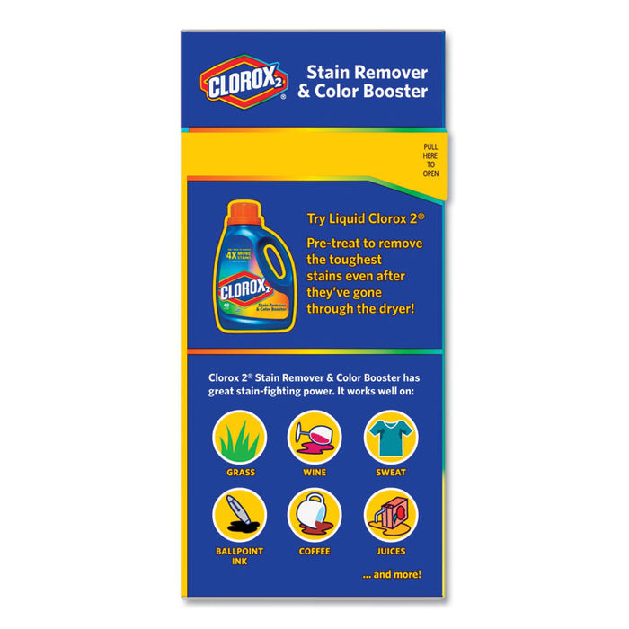 Stain Remover and Color Booster Powder, Original, 49.2 oz Box, 4/Carton