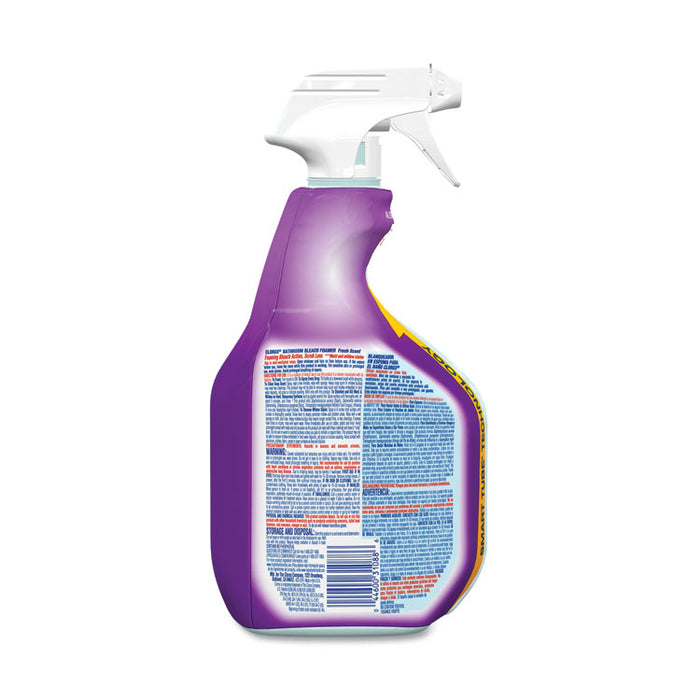 Bleach Foamer Bathroom Spray, Fresh Scent, 30 oz Spray Bottle, 9/Carton