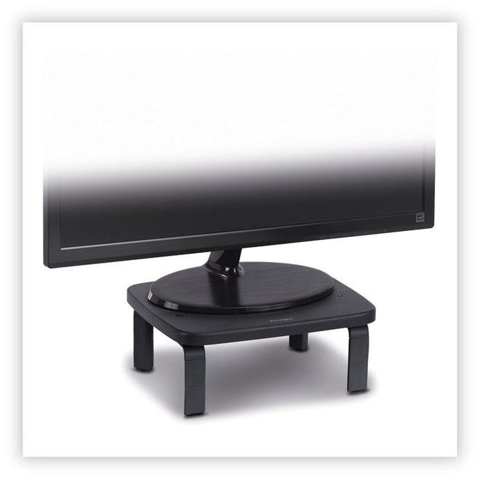 SmartFit Monitor Stands, 12.25w x 2.25d x 4.75h, Black