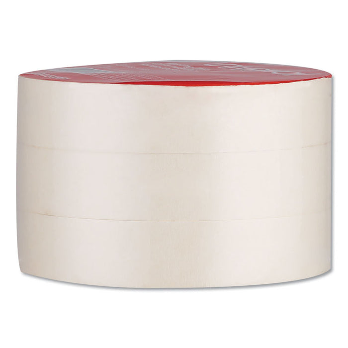 General-Purpose Masking Tape, 3" Core, 24 mm x 54.8 m, Beige, 3/Pack