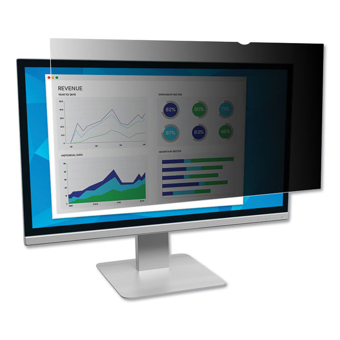 Frameless Blackout Privacy Filter for 31.5" Widescreen Monitor, 16:9 Aspect Ratio