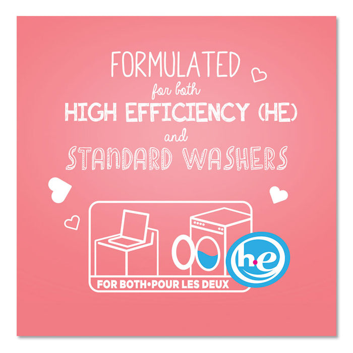 Ultra Powdered Laundry Detergent, Baby Powder Scent, 53 oz Box, 4/Carton