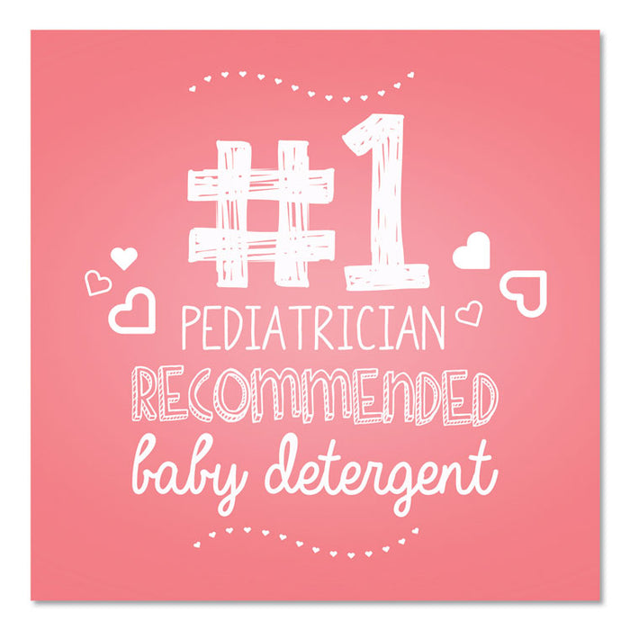 Ultra Powdered Laundry Detergent, Baby Powder Scent, 53 oz Box, 4/Carton