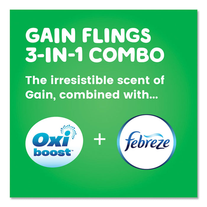 Flings Laundry Detergent Pods, Original Scent, 72/Container