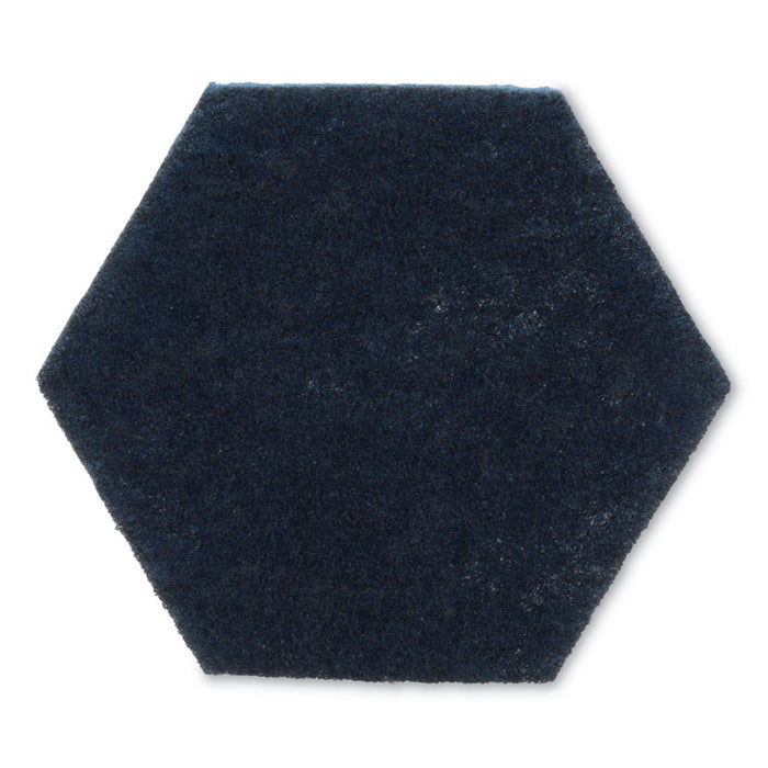 Low Scratch Scour Pad 2000HEX, 5.75" x 5", Blue, 15/Carton