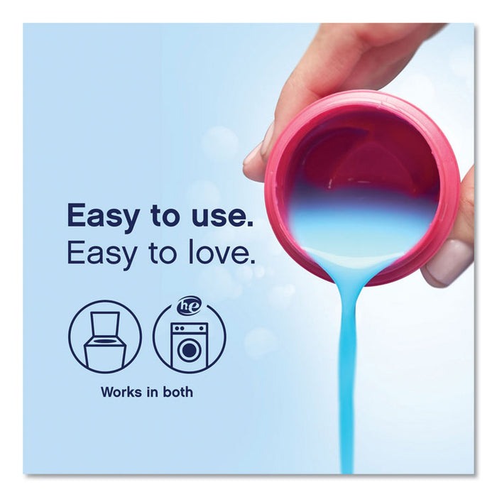 Liquid Fabric Softener, Concentrated, April Fresh, 19 oz Bottle, 6/Carton