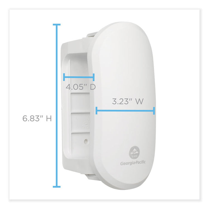 ActiveAire Passive Whole-Room Freshener Dispenser, 3.22" x 4.06" x 6.83", White