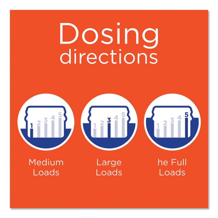 Plus Febreze Liquid Laundry Detergent, Spring & Renewal, 92oz Bottle, 4/Carton