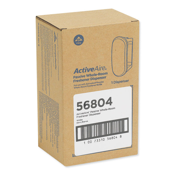 ActiveAire Passive Whole-Room Freshener Dispenser, 3.22" x 4.06" x 6.83", White