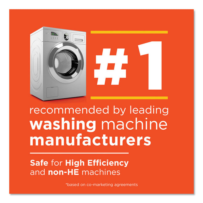 HE Laundry Detergent, Original Scent, Liquid, 64 Loads, 92 oz Bottle, 4/Carton