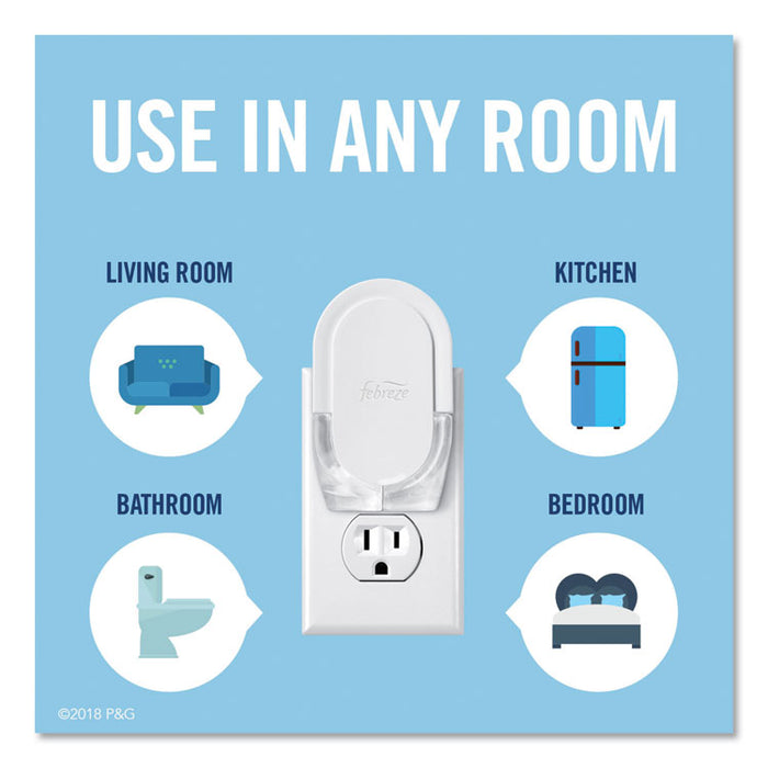 PLUG Air Freshener Refills, Gain Original, 0.87 oz, 6/Carton