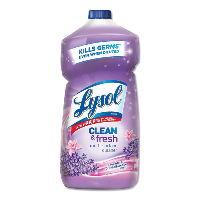 Clean and Fresh Multi-Surface Cleaner, Lavender and Orchid Essence, 40 oz Bottle