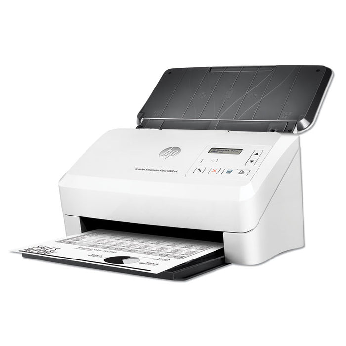 ScanJet Enterprise Flow 5000 s4 Sheet-Feed Scanner, 600 dpi Optical Resolution, 80-Sheet Duplex Auto Document Feeder