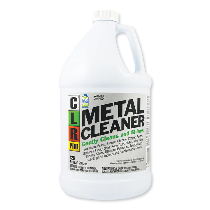 Metal Cleaner, 128 oz Bottle, 4/Carton