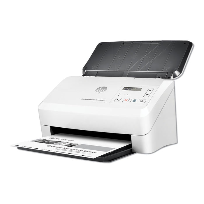 ScanJet Enterprise Flow 7000 s3 Sheet-Feed Scanner, 600 dpi Optical Resolution, 80-Sheet Duplex Auto Document Feeder