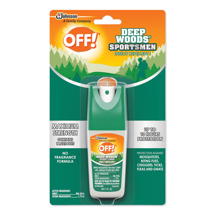 Deep Woods Sportsmen Insect Repellent, 1 oz Spray Bottle