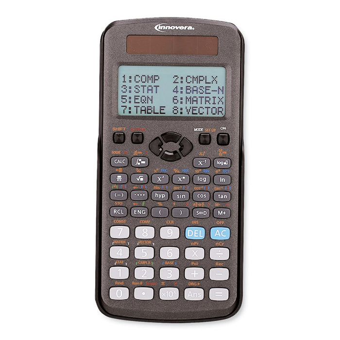 Advanced Scientific Calculator, 417 Functions, 15-Digit LCD, Four Display Lines