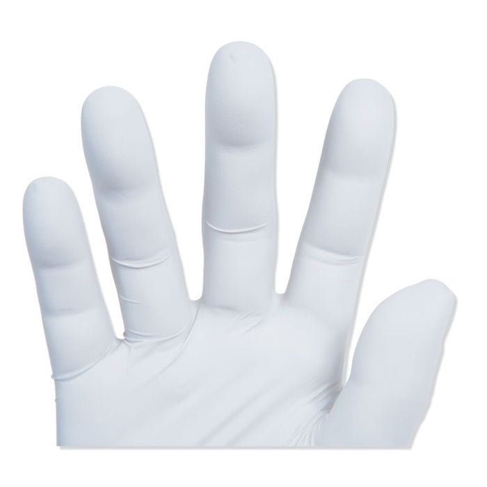 G10 Nitrile Gloves, 250 mm Length, Large, Gray, 150/Box