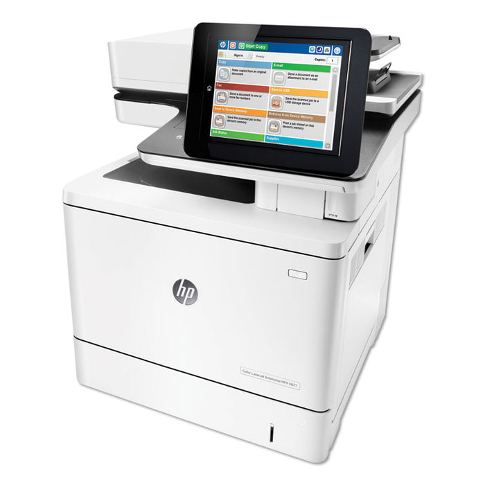 Color LaserJet Enterprise MFP M577f, Copy/Fax/Print/Scan