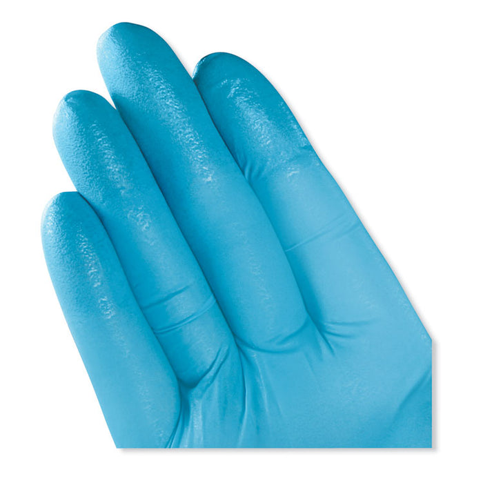 G10 Blue Nitrile Gloves, Powder-Free, Blue, 242 mm Length, Medium, 100/Box