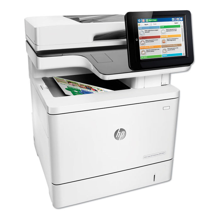 Color LaserJet Enterprise MFP M577f, Copy/Fax/Print/Scan