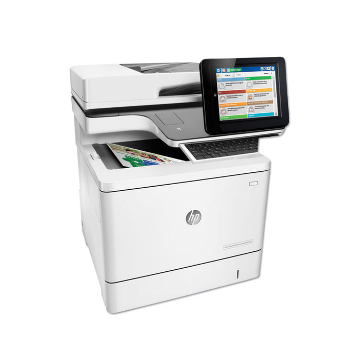 Color LaserJet Enterprise Flow MFP M577z Wireless Printer, Copy/Fax/Print/Scan